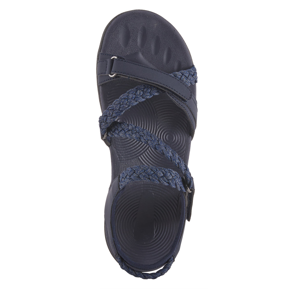 Flexus FLEXUS POWERBOAT SANDALS sandal in navy with flexible sole