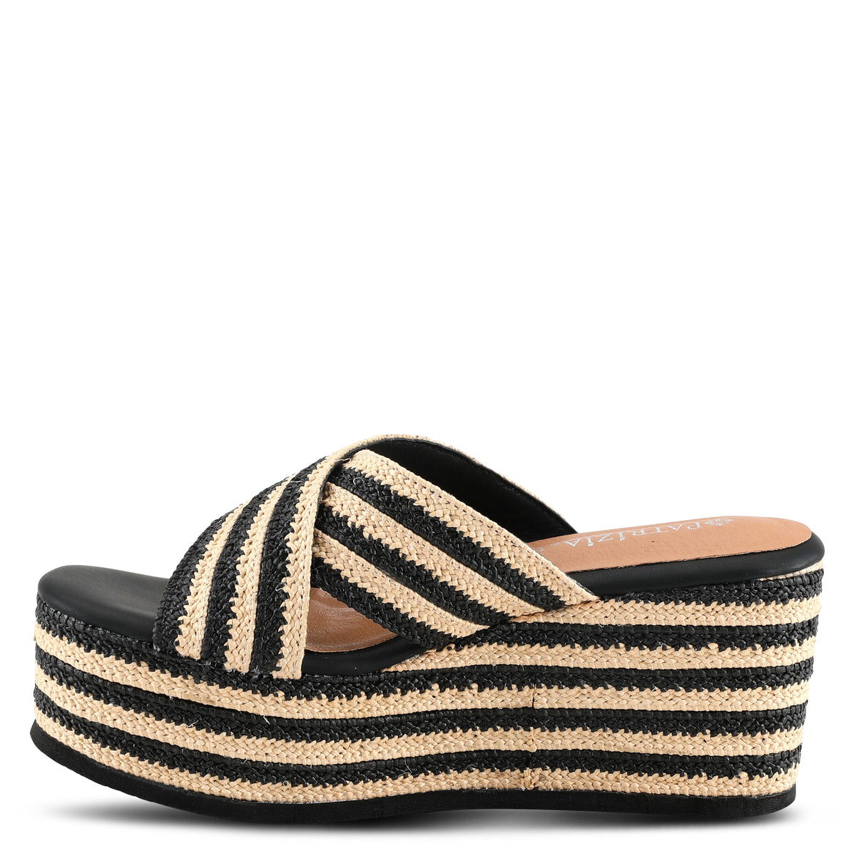 Patrizia PATRIZIA RAFI SLIDE SANDALS sandal in black multi with stylish fashion design