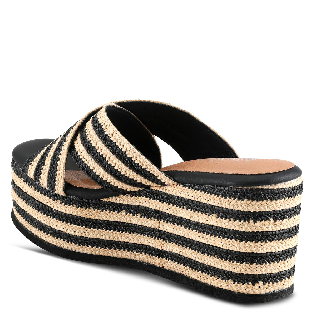 Patrizia PATRIZIA RAFI SLIDE SANDALS sandal in black multi with stylish fashion design