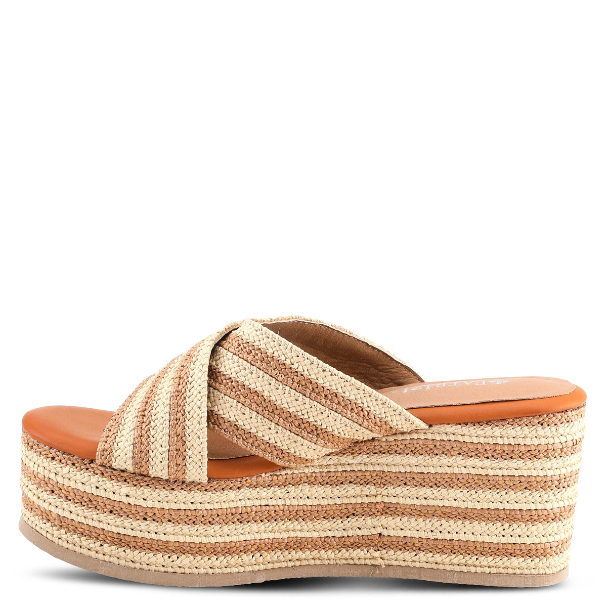 Patrizia PATRIZIA RAFI SLIDE SANDALS sandal in camel multi with stylish fashion design