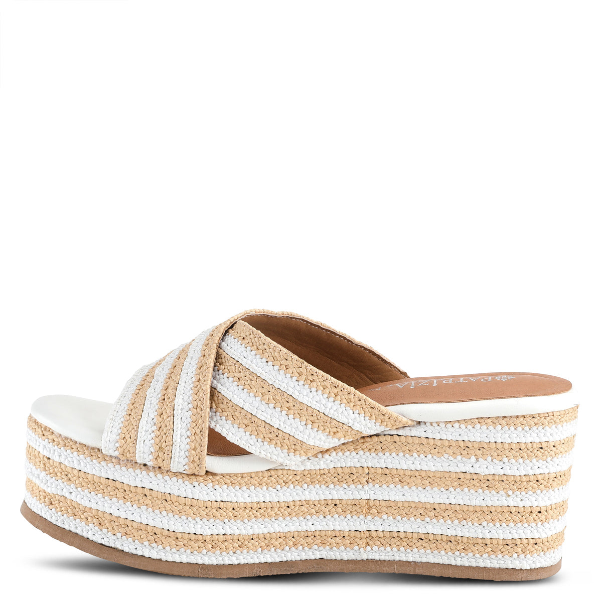 Patrizia PATRIZIA RAFI SLIDE SANDALS sandal in white multi with stylish fashion design