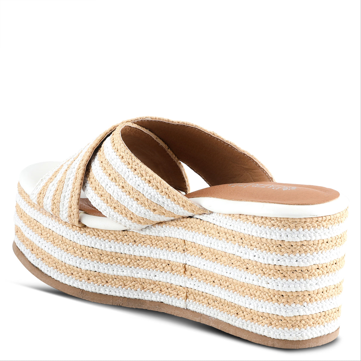 Patrizia PATRIZIA RAFI SLIDE SANDALS sandal in white multi with stylish fashion design