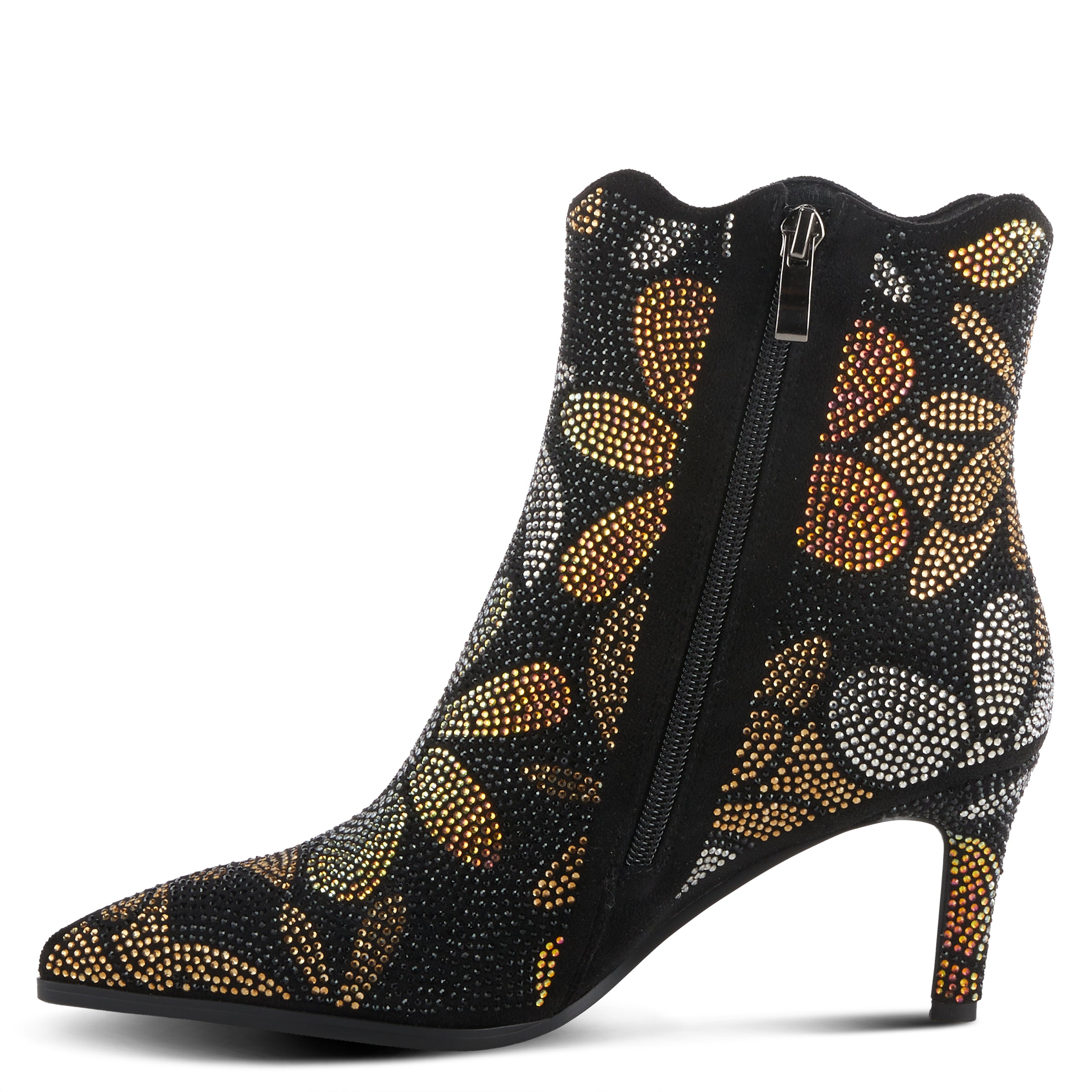 Azura Rapturous Bootie: Crystal Heel Booties – Spring Step Shoes