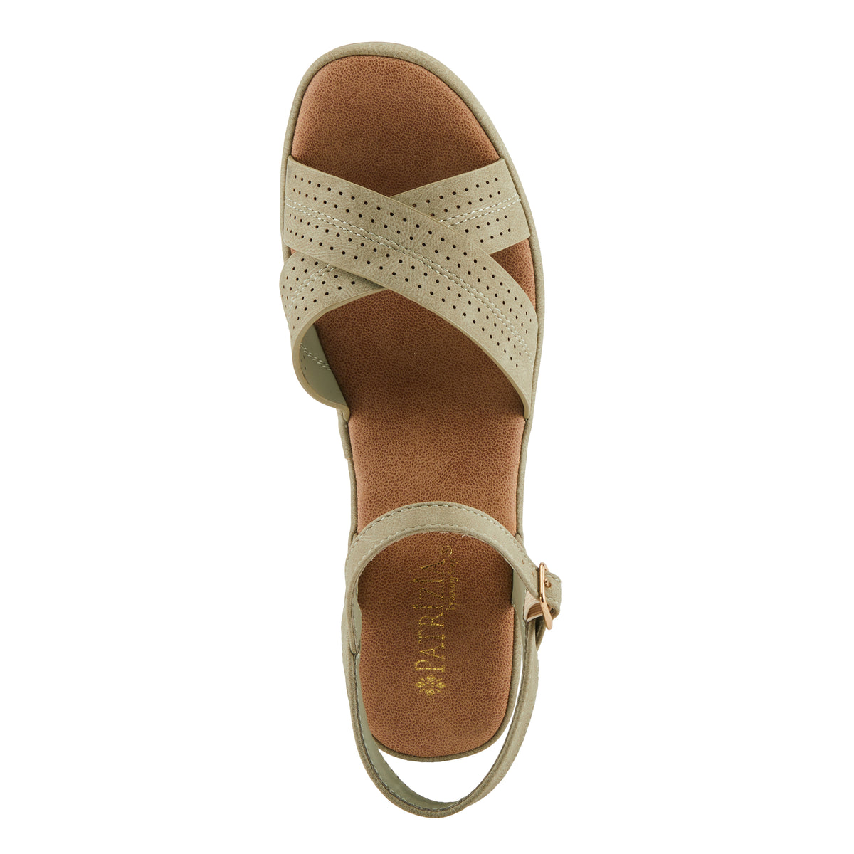 Patrizia PATRIZIA RAVENNO SANDALS sandal in olive green with stylish fashion design