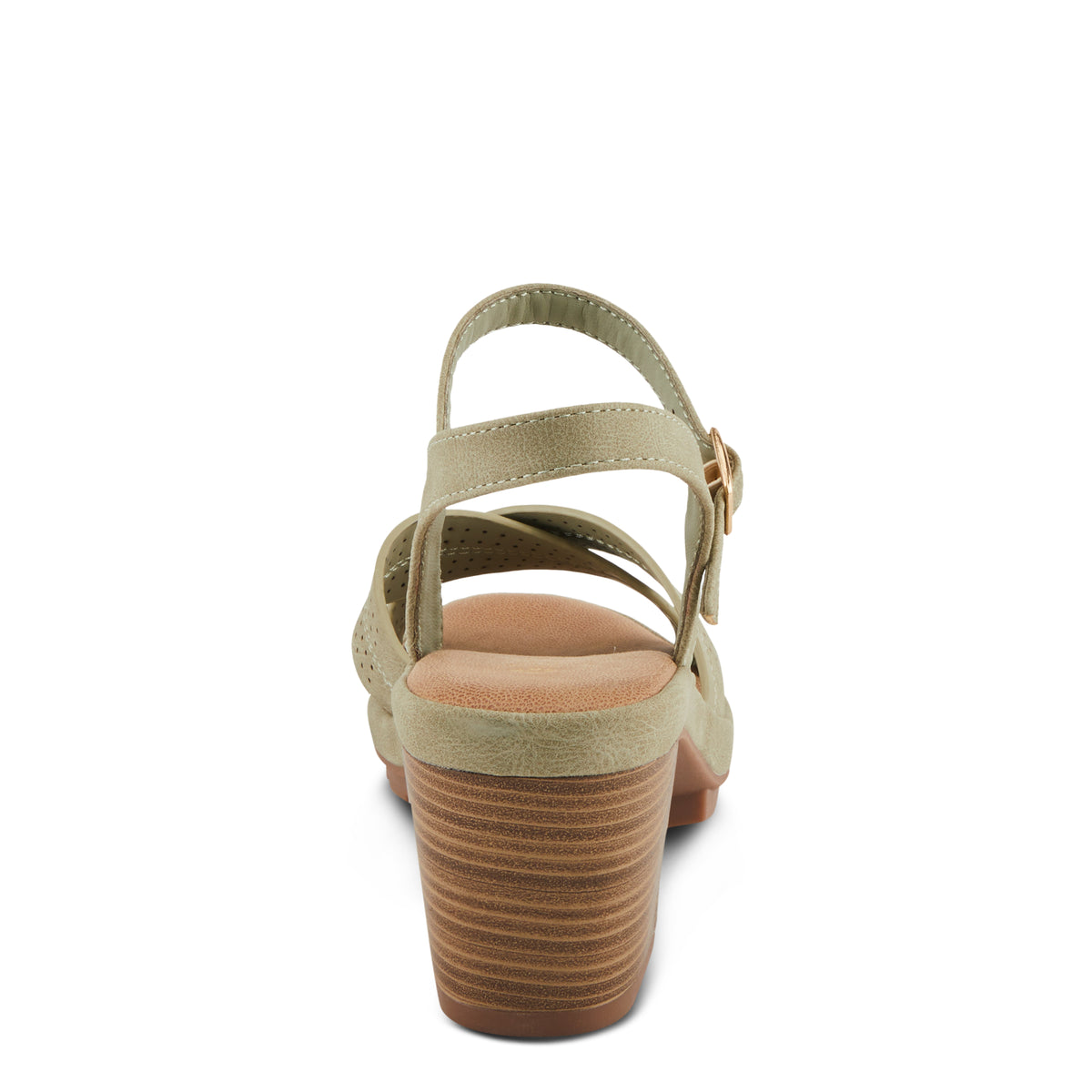 Patrizia PATRIZIA RAVENNO SANDALS sandal in olive green with stylish fashion design