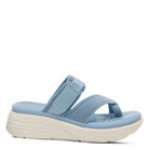 Flexus FLEXUS REXIE SLIDE SANDALS sandal in light blue with flexible sole