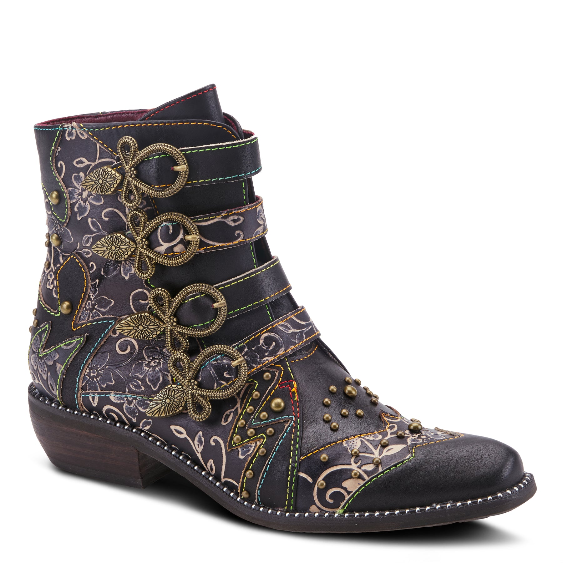 L'artiste Rodeha Buckled Ankle Boots for Women – Spring Step Shoes