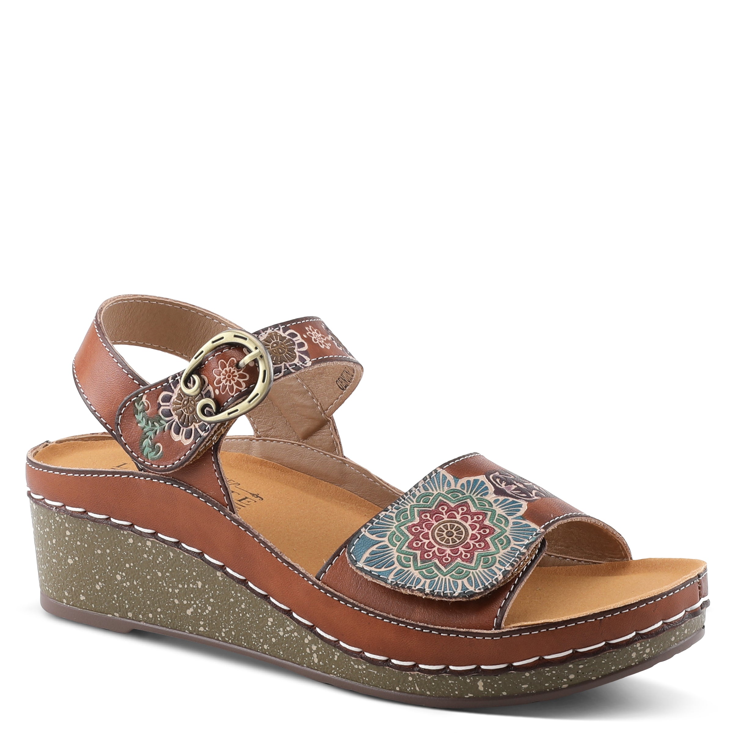Women's L'artiste Roshni wedge Sandals - Spring Step Shoes