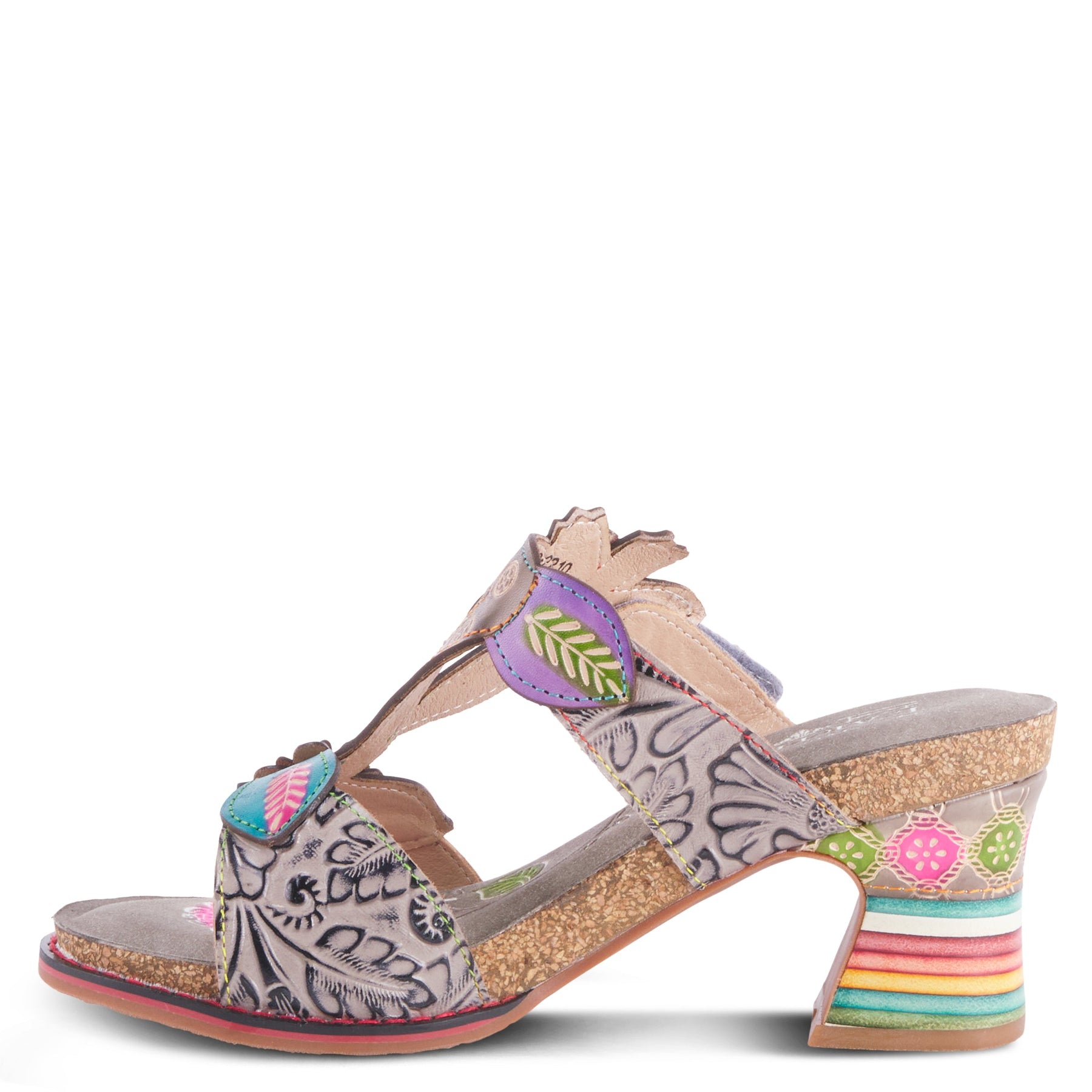 L'artiste Rossie Heeled Sandals: Leather Sandal – Spring Step Shoes