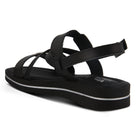 Spring Step SPRING STEP SALICARIA ANKLE STRAP SANDAL sandal in black with comfortable everyday design