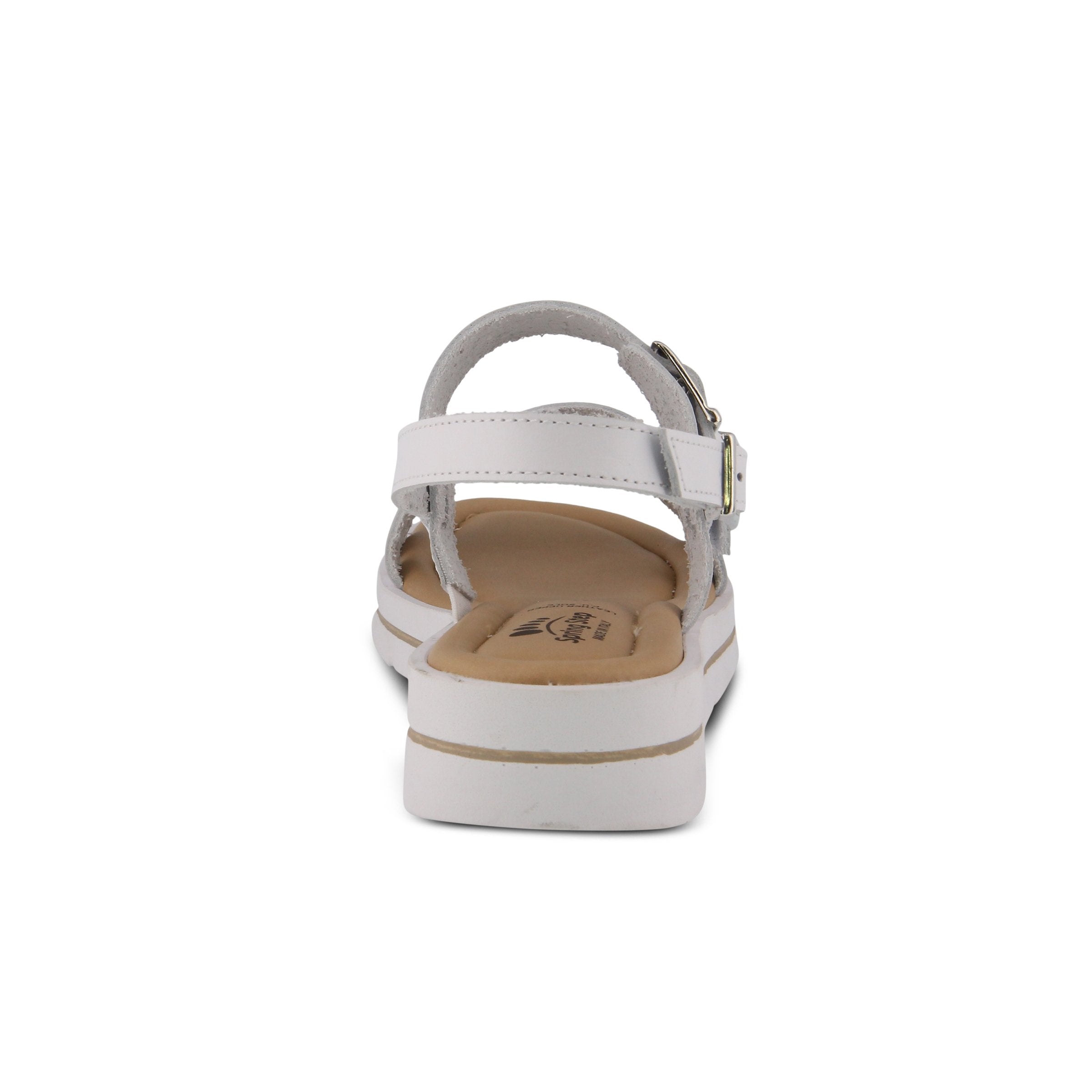 Spring Step SPRING STEP SALICARIA ANKLE STRAP SANDAL sandal in white with comfortable everyday design