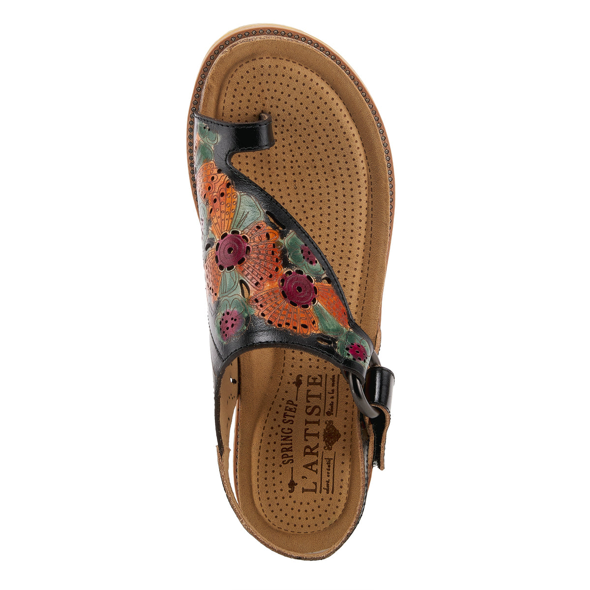 Comfortable L'artiste Samya Toe Loop Sandals – Spring Step Shoes