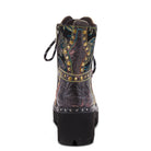 L'Artiste L'ARTISTE SEVERE BOOTS boot in charcoal multi with handcrafted leather design