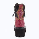 L'Artiste L'ARTISTE SEVERE BOOTS boot in mauve multi with handcrafted leather design