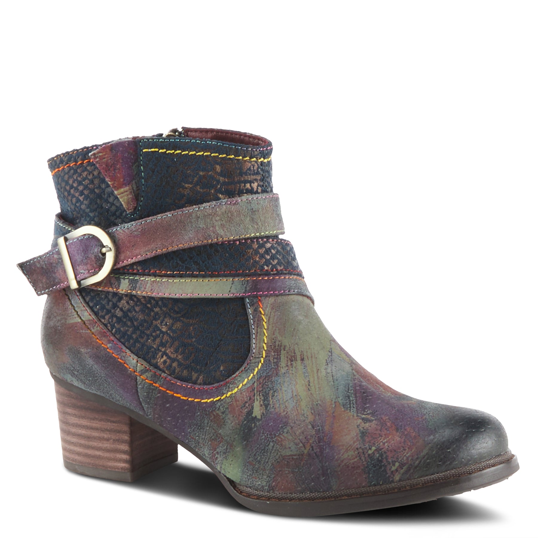 CAMEL SHAZZAM BOOTIE by L'ARTISTE – Spring Step Shoes