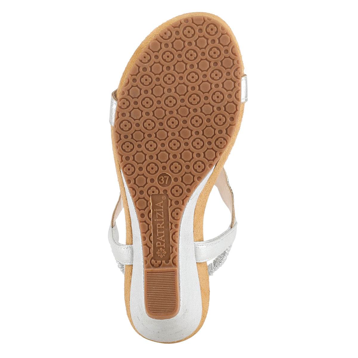 Patrizia PATRIZIA SHINING T-STRAP SANDALS sandal in silver with stylish fashion design