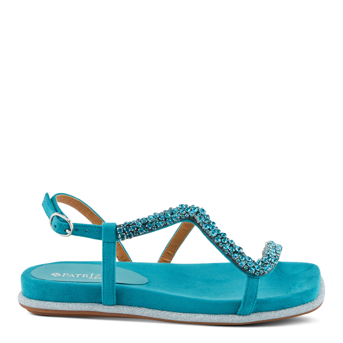 Patrizia PATRIZIA SHINYQUEEN SANDALS sandal in turquoise with stylish fashion design