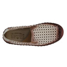 L'Artiste L'ARTISTE SMOOSHIETOO SLIP-ON SHOE shoe in teal with handcrafted leather design