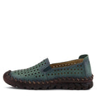 L'Artiste L'ARTISTE SMOOSHIETOO SLIP-ON SHOE shoe in camel with handcrafted leather design