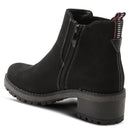 PATRIZIA Women's Smylie Boot – Faux Fur Lined Ankle Bootie With Stretch Gore & Side Zipper (2.25" Heel)