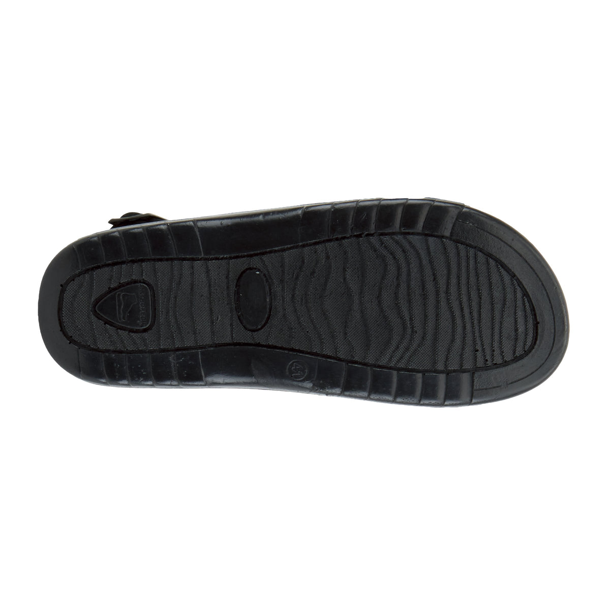 Spring Step SPRING STEP MEN SPIRO MEN'S SANDAL sandal in black nubuck with comfortable everyday design