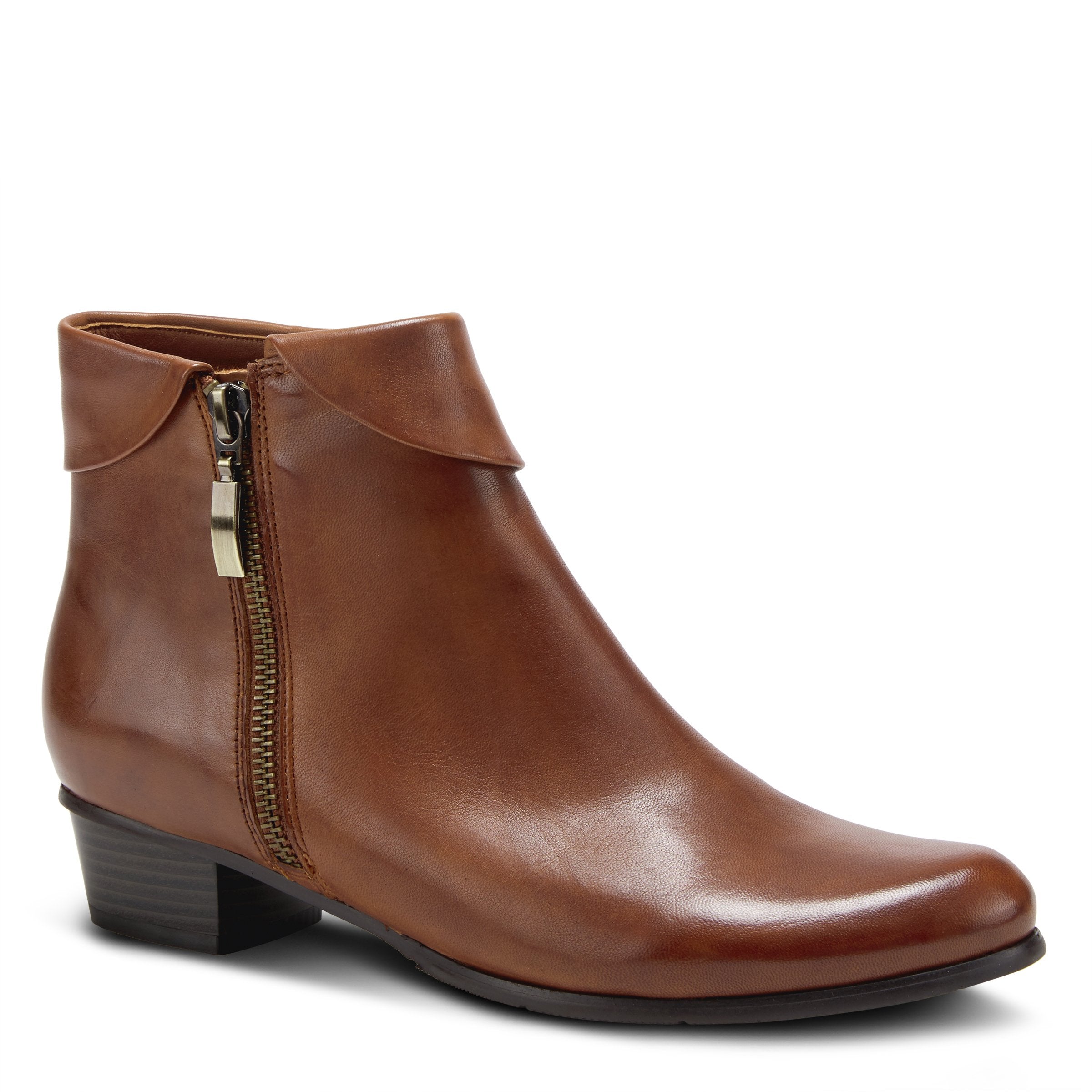 Women's Casual Stockholm Low Heel Ankle Boots