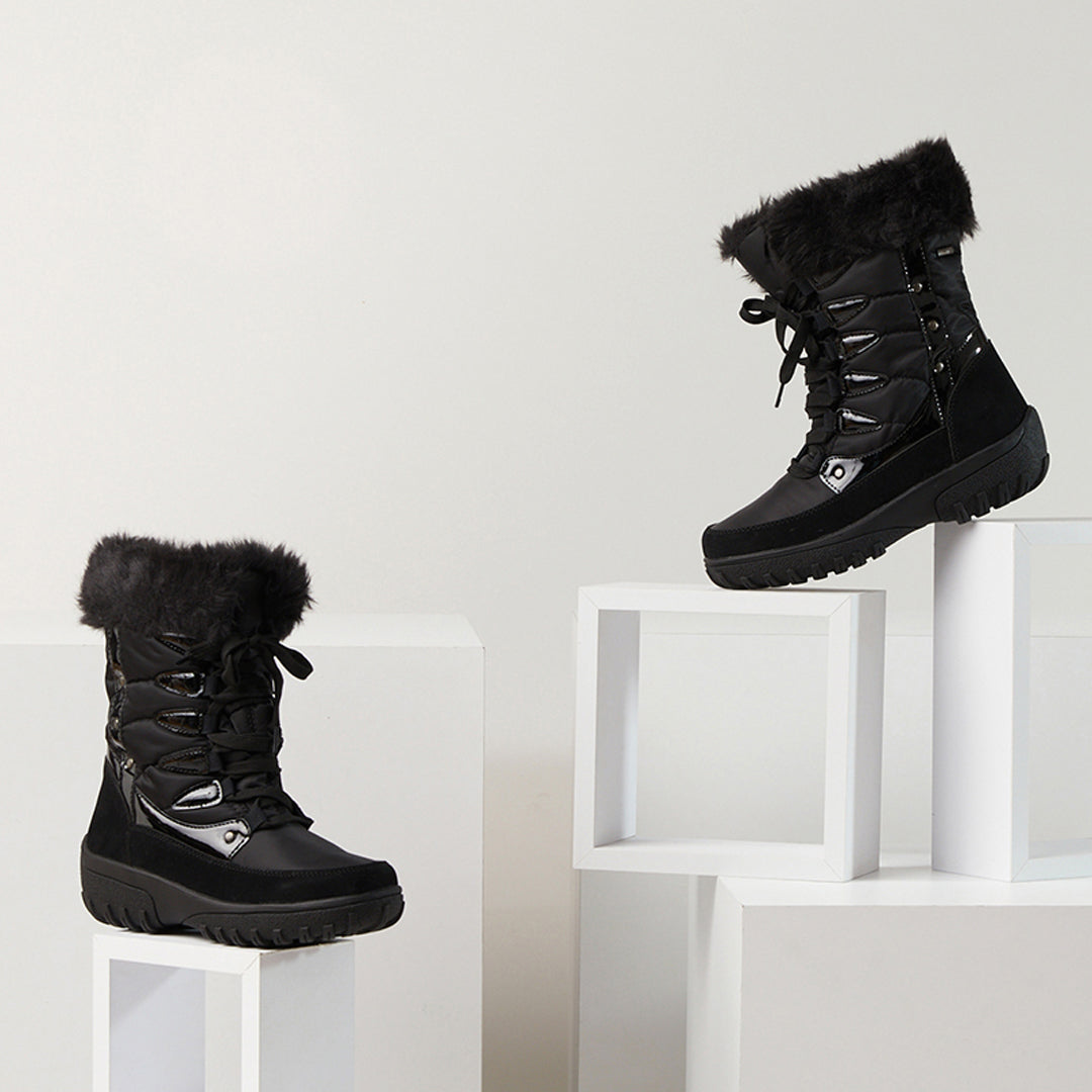 Flexus Flexus STORMY Boots boot in black with flexible sole