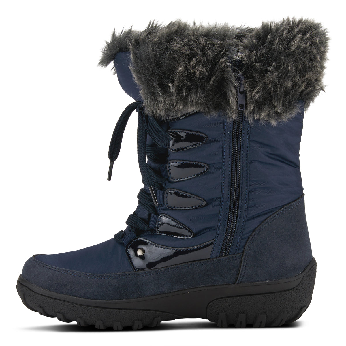 Flexus Flexus STORMY Boots boot in navy with flexible sole