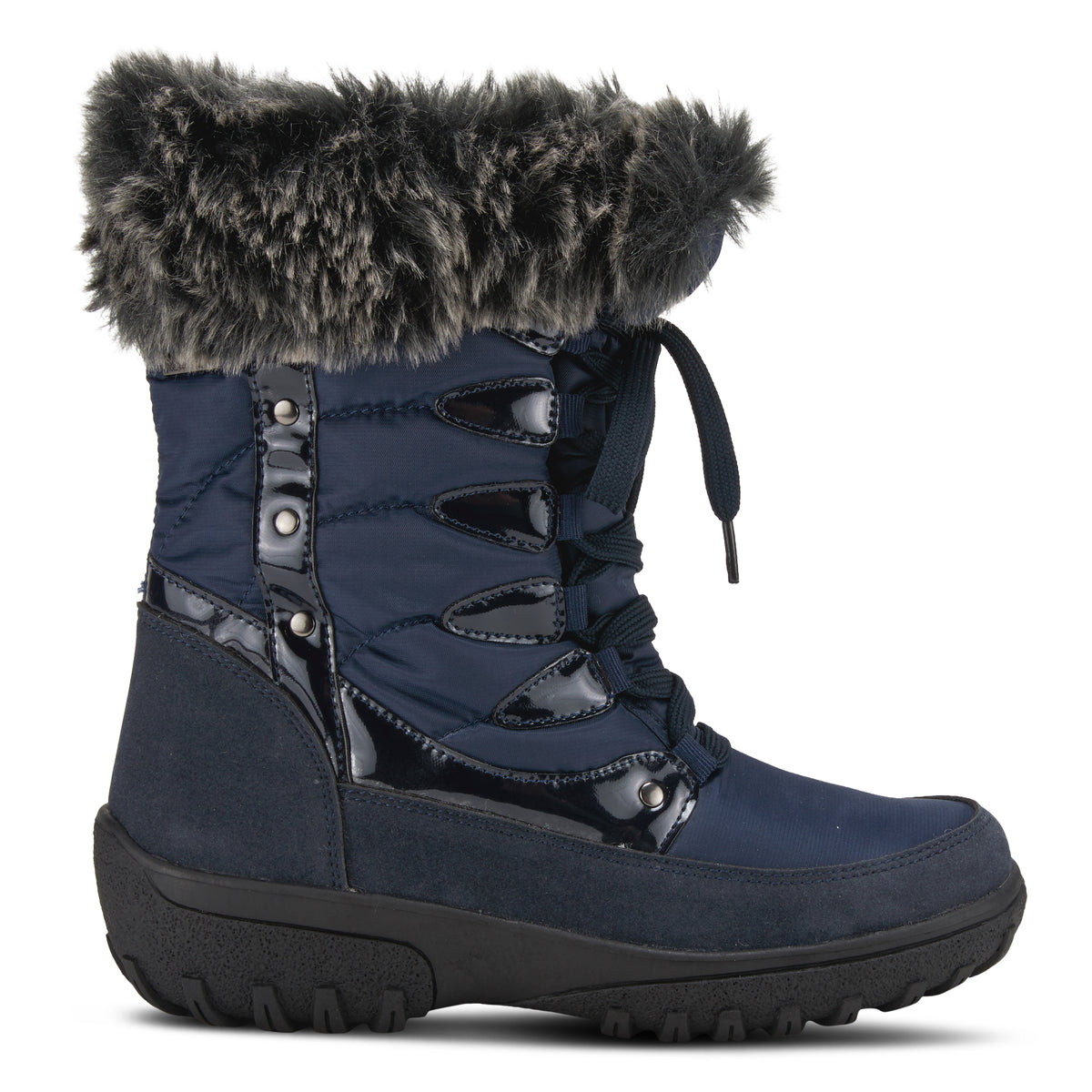 Flexus Flexus STORMY Boots boot in navy with flexible sole