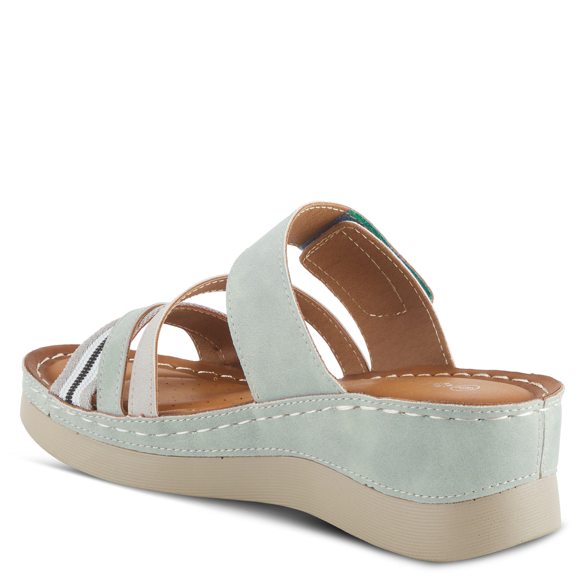 Patrizia PATRIZIA SUDE SANDALS sandal in blue multi with stylish fashion design