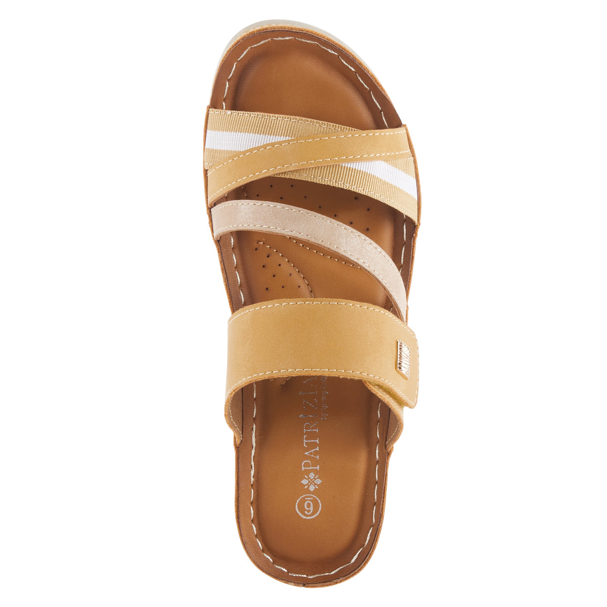 Patrizia PATRIZIA SUDE SANDALS sandal in tan multi with stylish fashion design