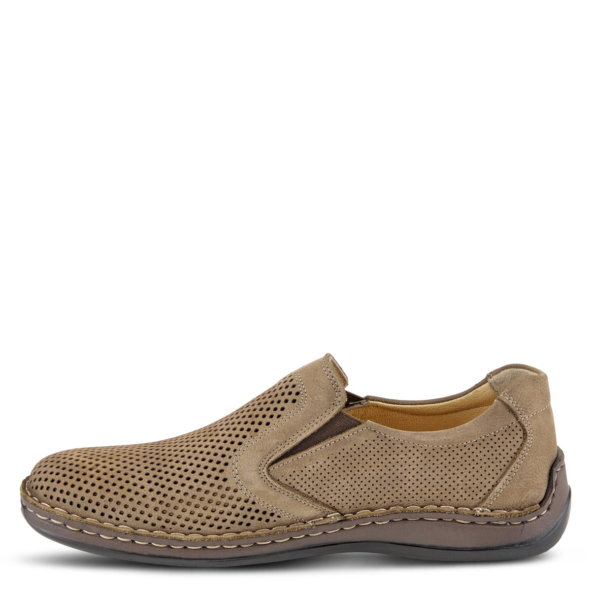 Spring Step Spring Step Men SURANO Shoes shoe in cognac nubuck with comfortable everyday design