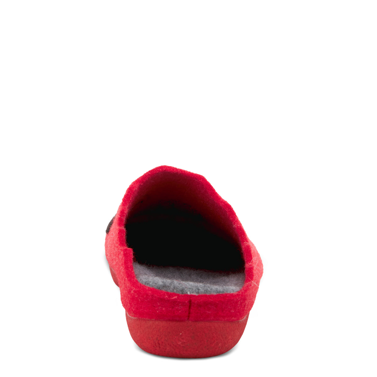Flexus FLEXUS SWANLOVE SLIPPER comfort shoe in red with flexible sole