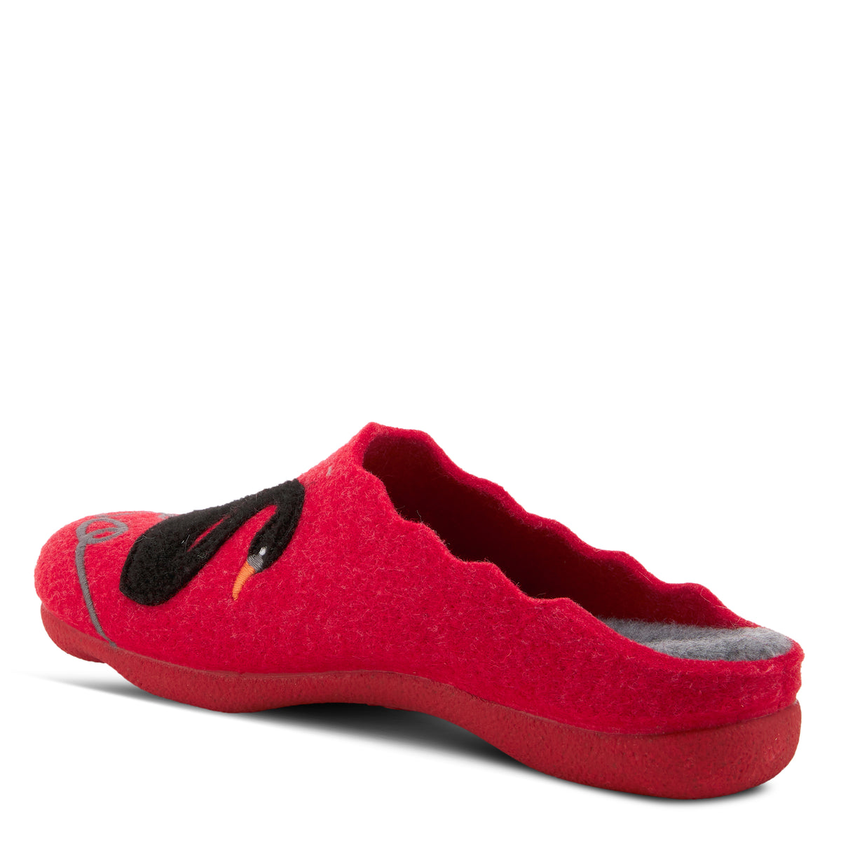 Flexus FLEXUS SWANLOVE SLIPPER comfort shoe in grey with flexible sole