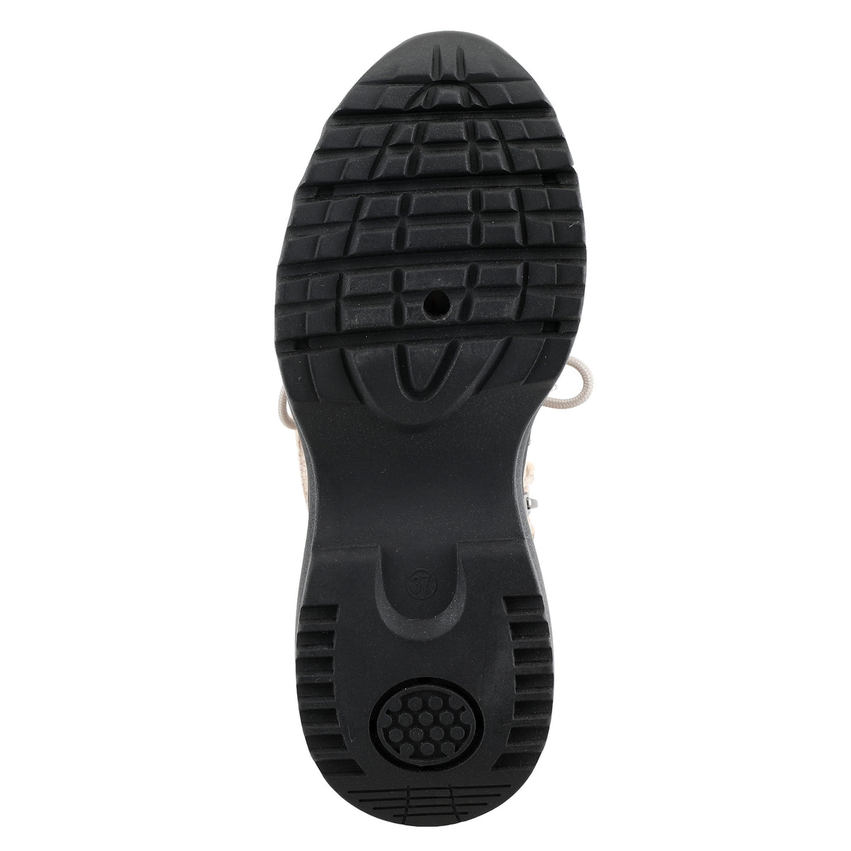 Azura Tahoe women's bootie in pewter multi with zipper detail and chunky sole