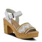 Spring Step SPRING STEP TIADA SANDAL sandal in white multi with comfortable everyday design