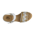 Spring Step SPRING STEP TIADA SANDAL sandal in white multi with comfortable everyday design