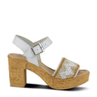 Spring Step SPRING STEP TIADA SANDAL sandal in white multi with comfortable everyday design
