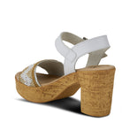Spring Step SPRING STEP TIADA SANDAL sandal in white multi with comfortable everyday design