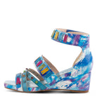 L'Artiste L'ARTISTE TIFFANITA SANDALS sandal in turquoise multi with handcrafted leather design