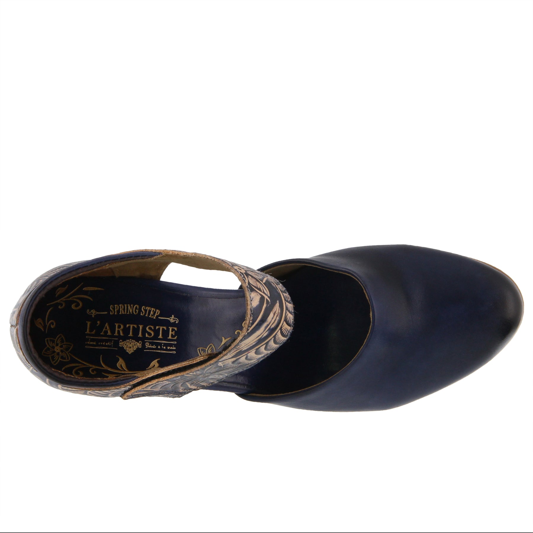 L'artiste Toolie Shoes | Leather-Wrapped Heel | Spring Step Shoes