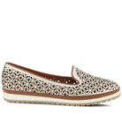 Spring Step SPRING STEP TULISA SLIP-ON SHOE shoe in silver with comfortable everyday design
