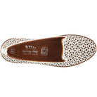 Spring Step SPRING STEP TULISA SLIP-ON SHOE shoe in white with comfortable everyday design