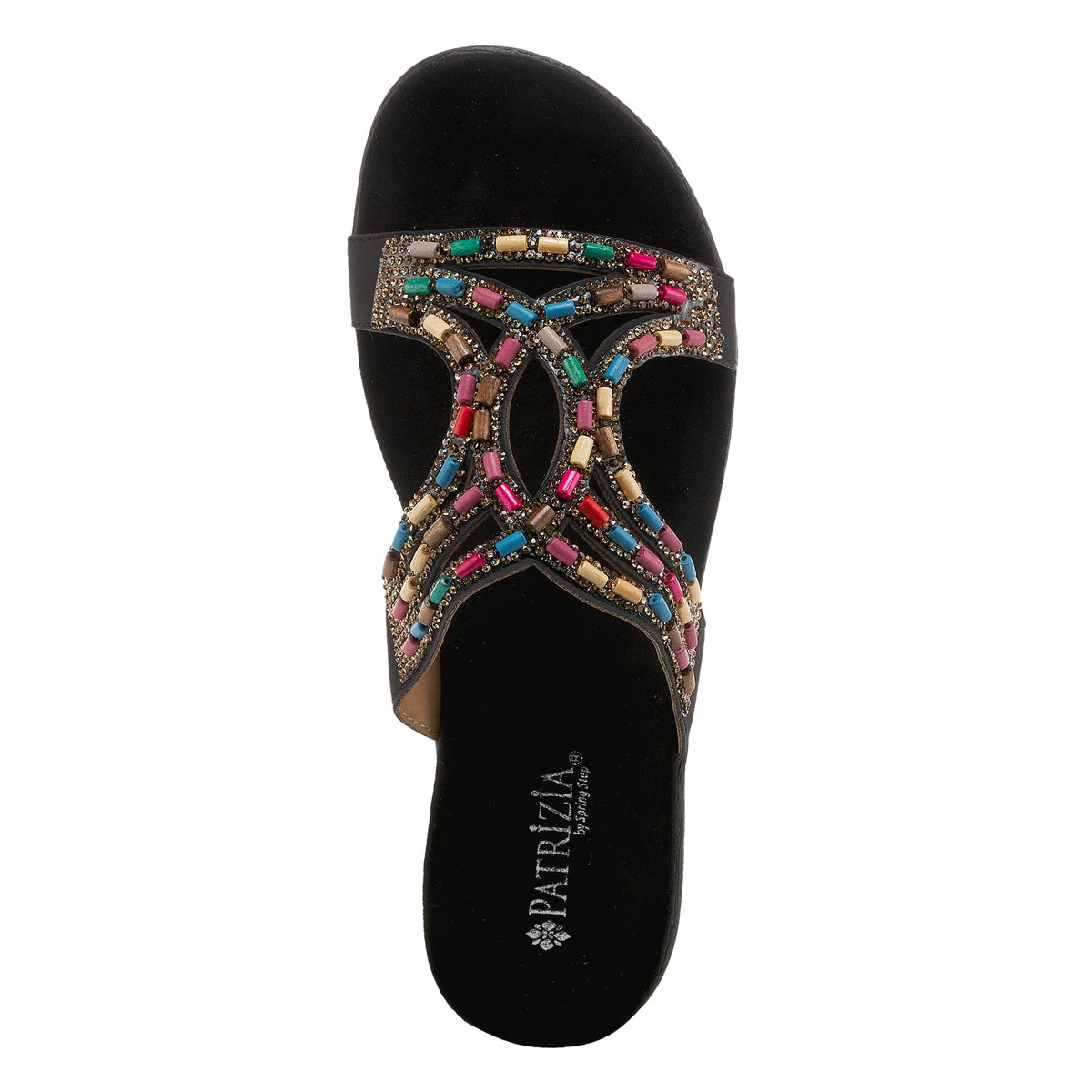 Patrizia PATRIZIA TWIRLING SLIDE SANDALS sandal in black with stylish fashion design