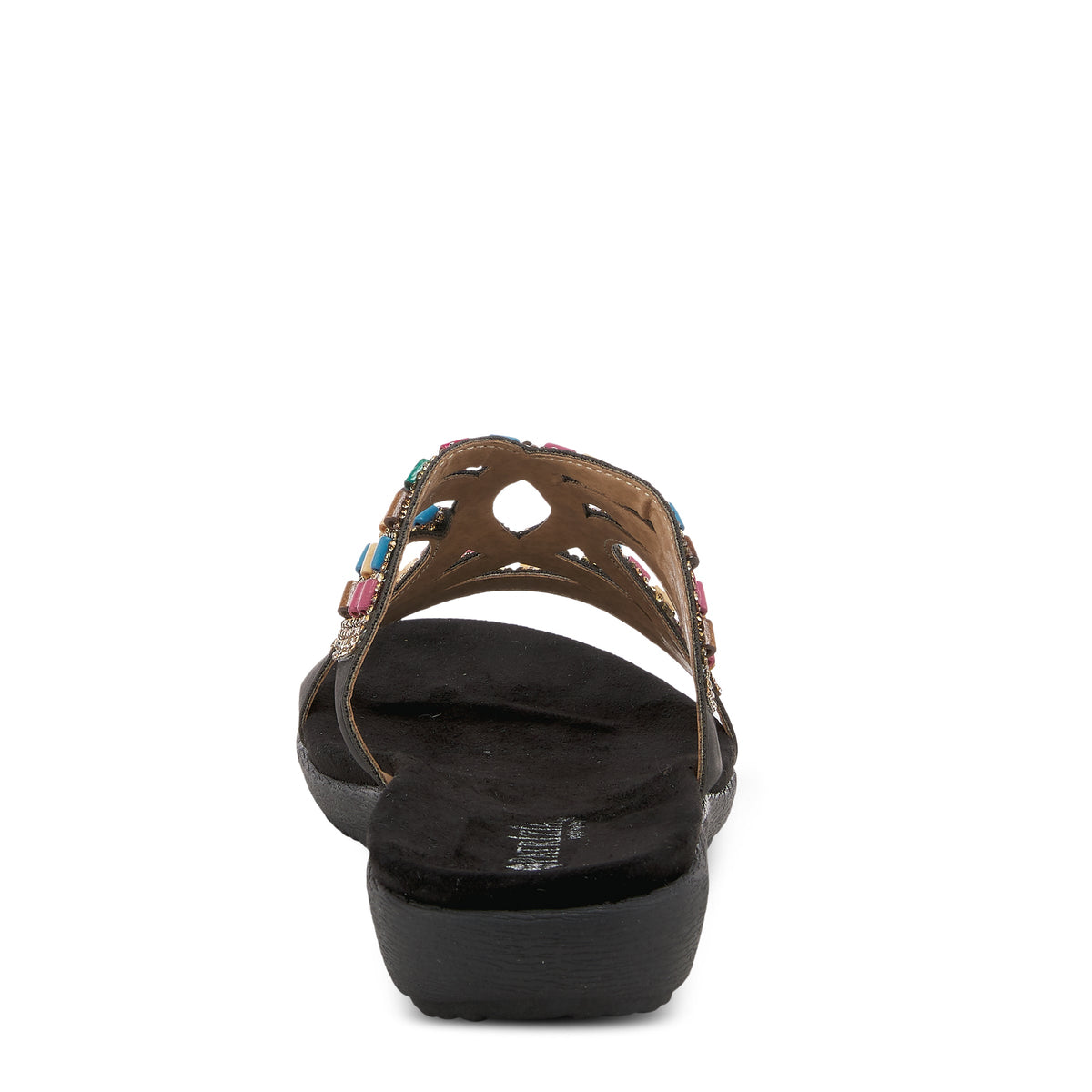 Patrizia PATRIZIA TWIRLING SLIDE SANDALS sandal in black with stylish fashion design
