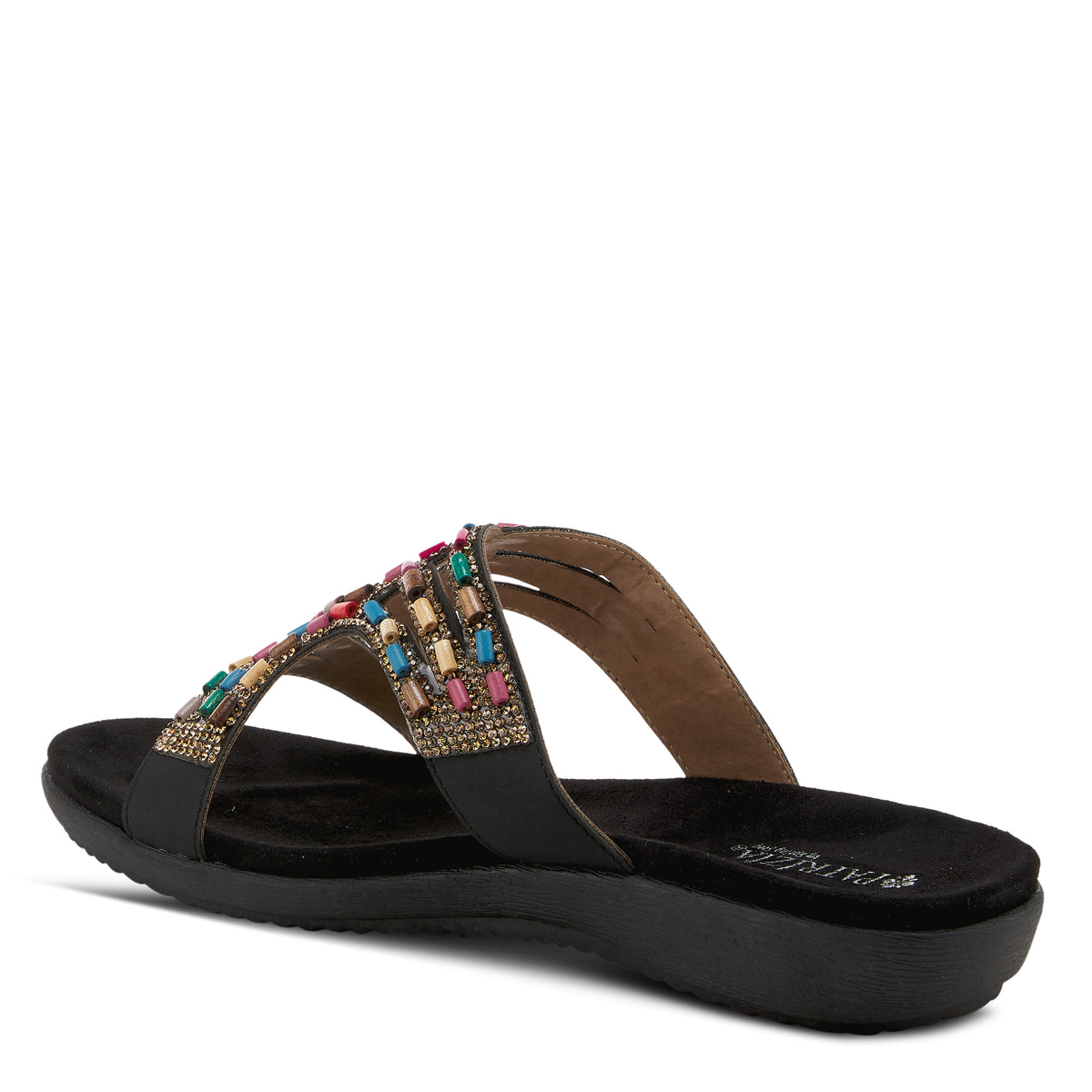 Patrizia PATRIZIA TWIRLING SLIDE SANDALS sandal in black with stylish fashion design