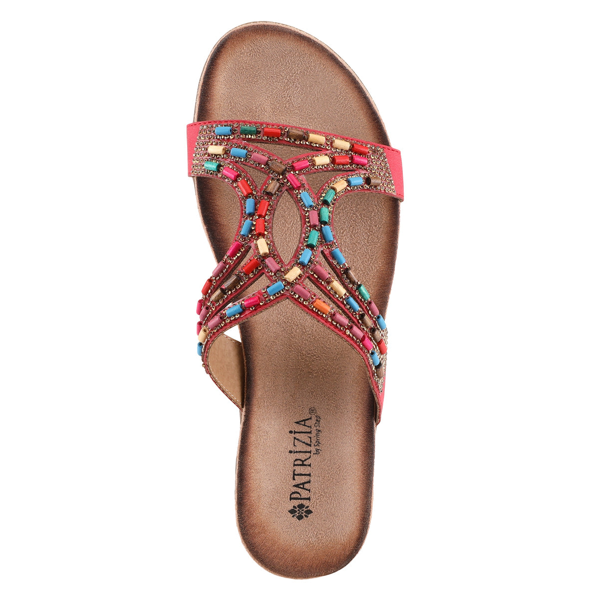Patrizia PATRIZIA TWIRLING SLIDE SANDALS sandal in red with stylish fashion design