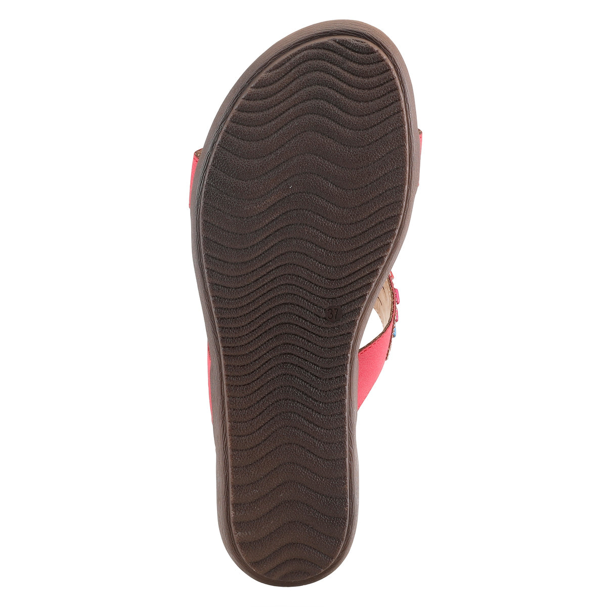Patrizia PATRIZIA TWIRLING SLIDE SANDALS sandal in red with stylish fashion design