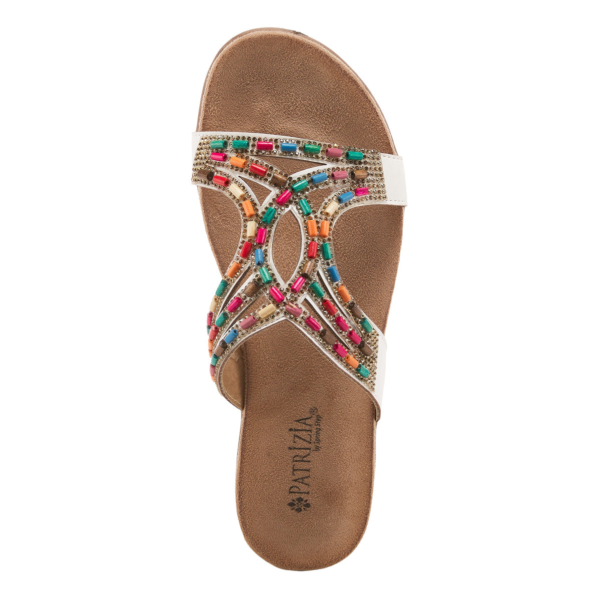 Patrizia PATRIZIA TWIRLING SLIDE SANDALS sandal in white with stylish fashion design
