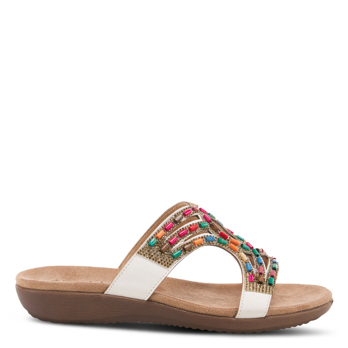 Patrizia PATRIZIA TWIRLING SLIDE SANDALS sandal in white with stylish fashion design